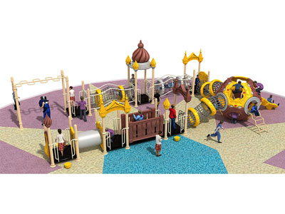 Children's Outdoor Playset with Monkey Bars ZHS-009